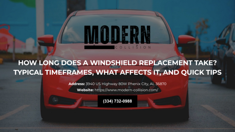 How Long Does A Windshield Replacement Take? Typical Timeframes, What Affects It, And Quick Tips